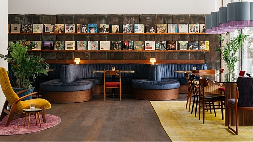 Die Lounge im Ruby Frida in Stockholm 