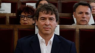 David Sánchez, hermano del presidente del Gobierno, Pedro Sánchez, durante el juicio en la Audiencia de Badajoz, junio de 2026.