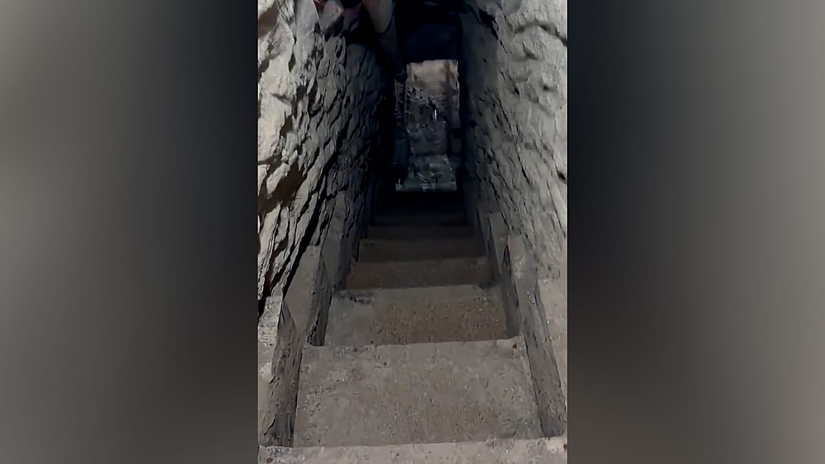 Massive drug tunnel uncovered beneath US-Mexico border