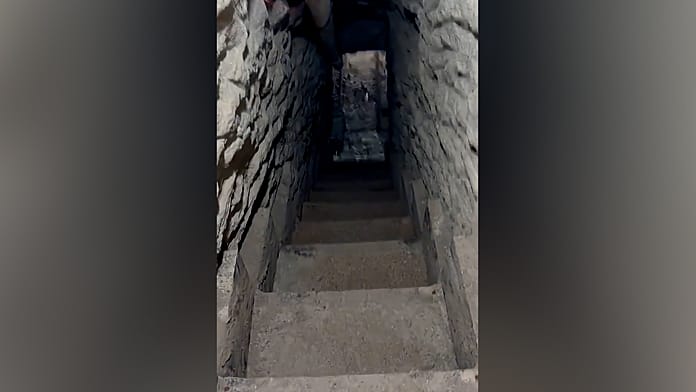 Descubren un enorme túnel de narcotráfico bajo la frontera entre Estados Unidos y México