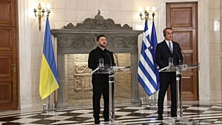 Ο Βολόντιμιρ Ζελένσκι στο Μέγαρο Μαξίμου, Νοέμβριος 2025
