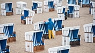 Am Strand auf der Insel Sylt - Symbolbild