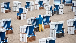 Am Strand auf der Insel Sylt - Symbolbild