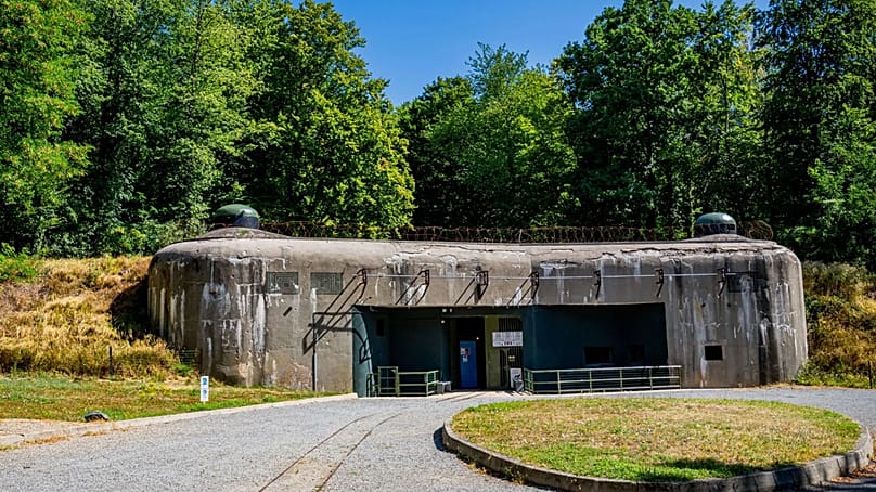 A Maginot-vonal egyik erődítése