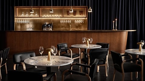 Finlandia Bistro brings modern touches to a 1970s building