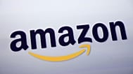 Il logo di Amazon è esposto durante una conferenza stampa, il 28 settembre 2011, a New York.