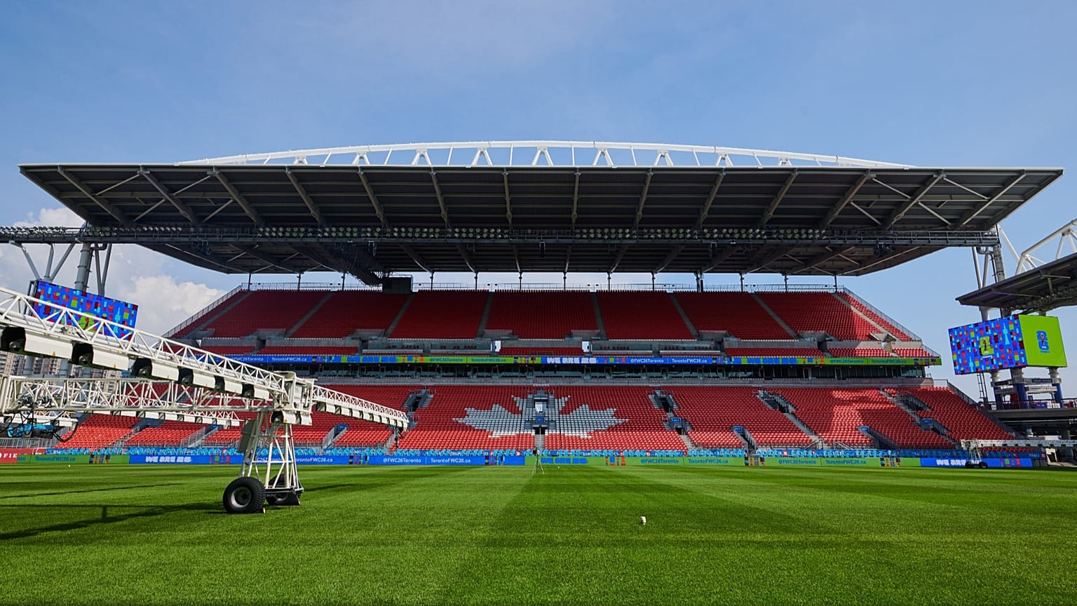 Toronto BMO Field stadionja: hat vb-mérkőzés helyszíne