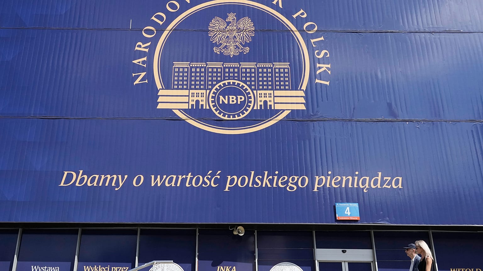 Siedziba Narodowego Banku Polskiego w Warszawie, 7 września 2023 r.