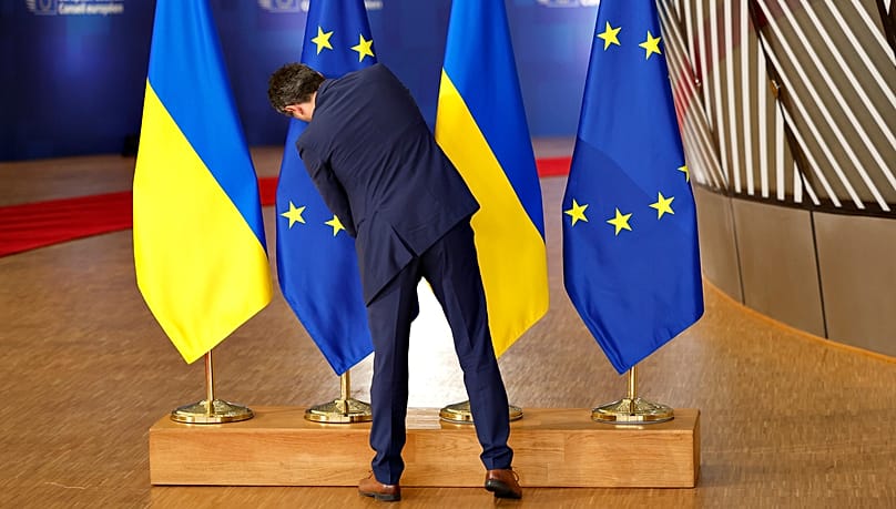 Adesão da Ucrânia à UE esteve congelada durante dois anos.