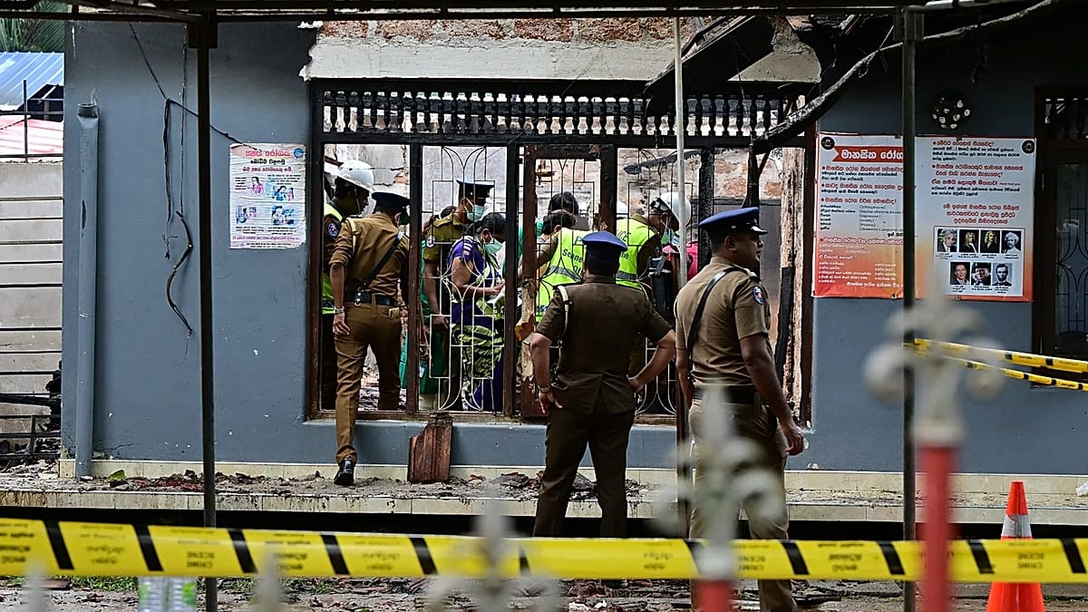 Sri Lanka care home owner in custody after overnight fire kills 12, officials say