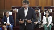David Sánchez, hermano del presidente del Gobierno, hablando durante su declaración en la Audiencia Provincial de Badajoz.