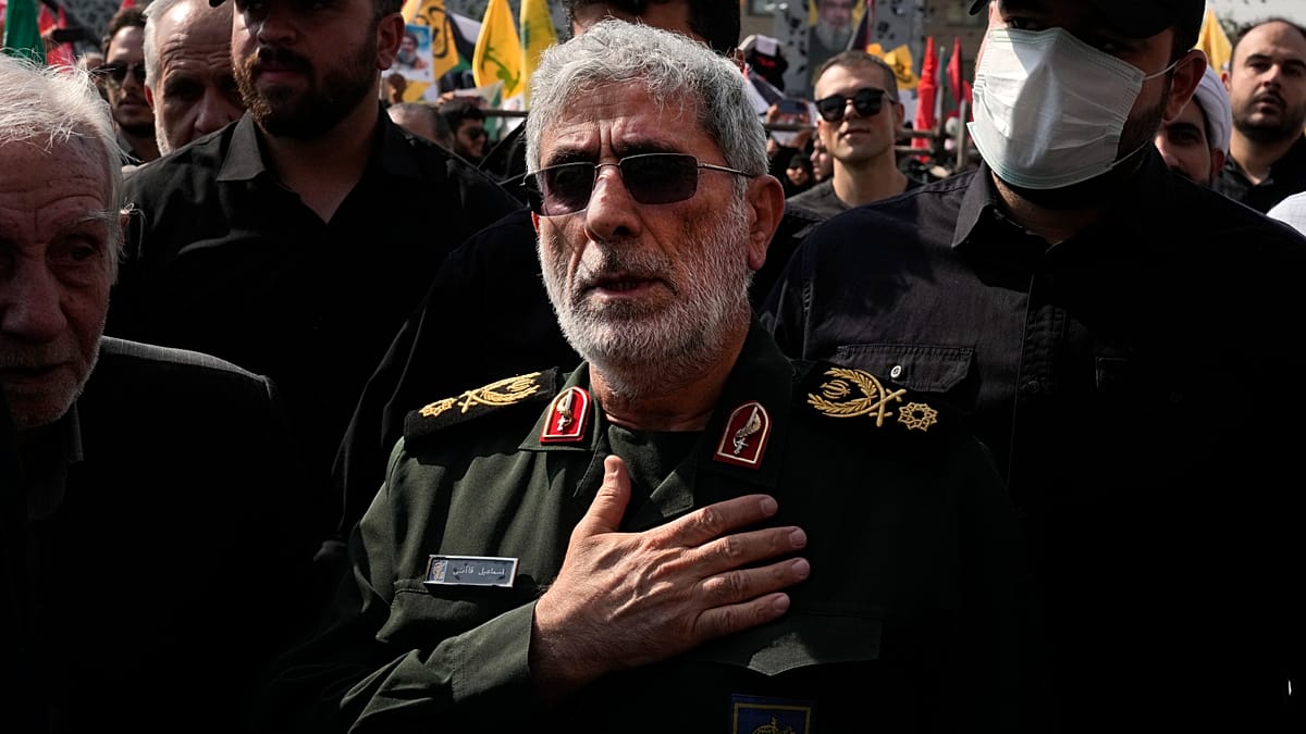 جنگ لبنان؛ فرمانده نیروی قدس سپاه خواستار عقب‌نشینی اسرائیل به «نقطه قبل از شروع جنگ ۴۰ روزه» شد