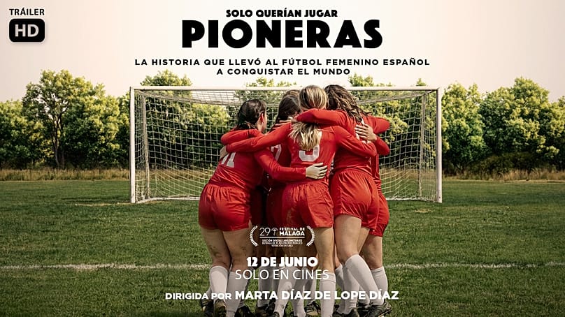 Cartel de 'Pioneras. Solo querían jugar'