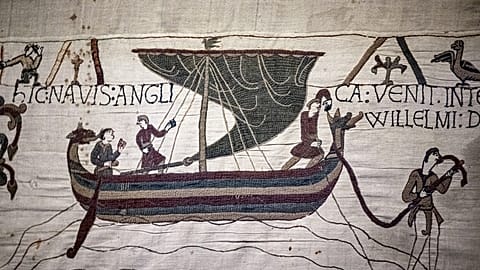 The Bayeux Tapestry is set to go on display at the British Museum.