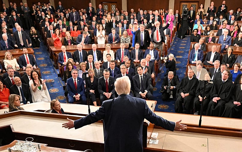 Trump beszéde a Kongresszus előtt