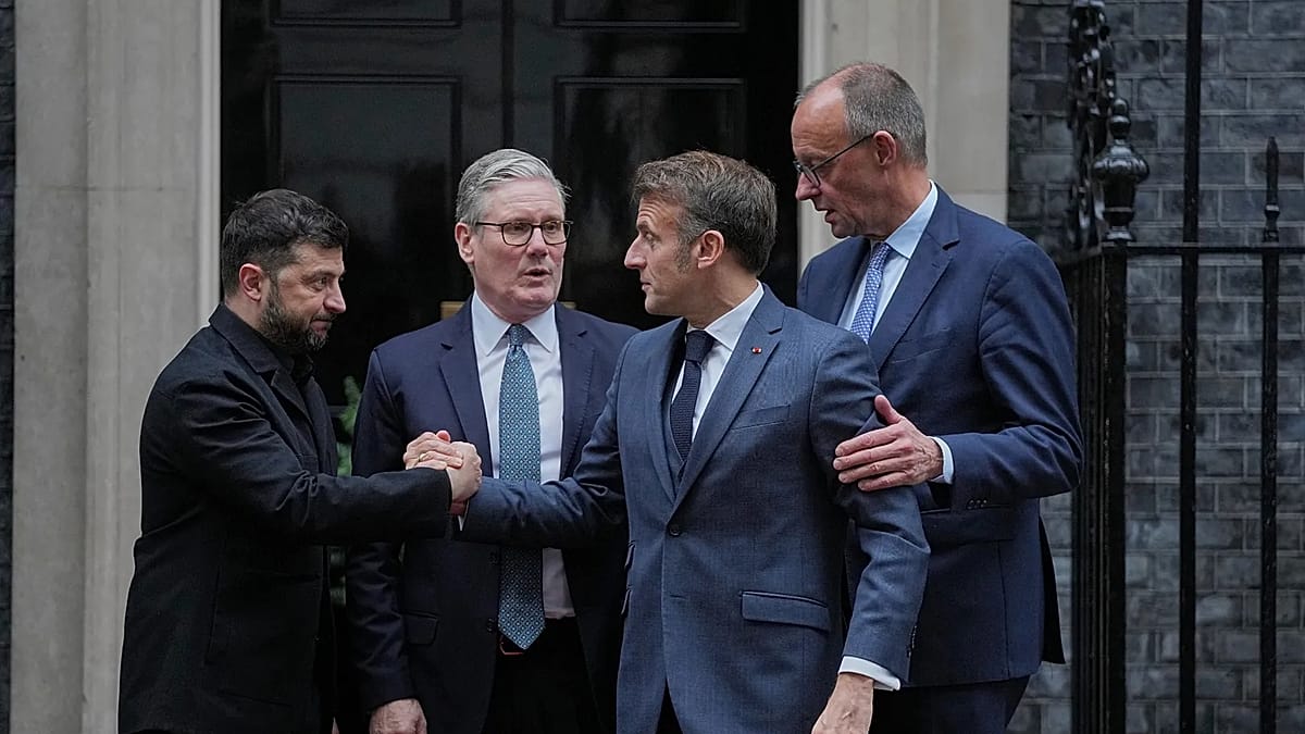 Zelenskyy to meet Macron, Merz and Starmer in London on Sunday, France says