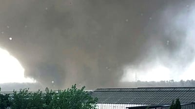 Tornádó és zivatar: időjárási helyzet Németországban