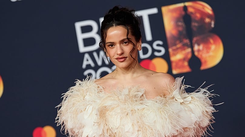 Rosalía na gali Brit Awards 2026 w Manchesterze w Anglii