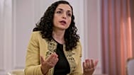  Vjosa Osmani Pristinában 2023. szeptember 29-én 