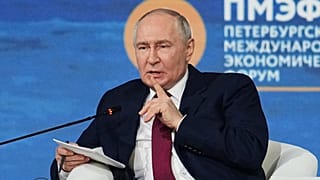 Владимир Путин выступает на пленарном заседании Санкт-Петербургского международного экономического форума, 5 июня 2026 года