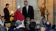 Papa Leone XIV ricevuto da Re Felipe VI al Palazzo Reale di Madrid (6 giugno 2026)