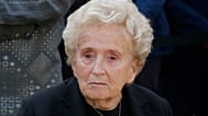 Bernadette Chirac, épouse de l'ancien président français Jacques Chirac, assiste à une cérémonie en hommage à Simone Veil à Paris, le 5 juillet 2017.
