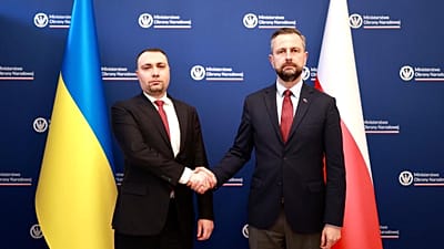 Wicepremier i minister obrony narodowej Władysław Kosiniak-Kamysz spotkał się z szefem kancelarii prezydenta Zełenskiego Kyryło Budanowem, Warszawa, 06.06.2026 r.