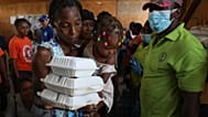 Illusztráció - a WFP segélyosztása 2024-ben