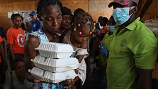 Illusztráció - a WFP segélyosztása 2024-ben