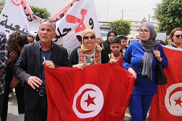 Tunisie : des manifestants réclament l'expulsion des migrants sans-papiers