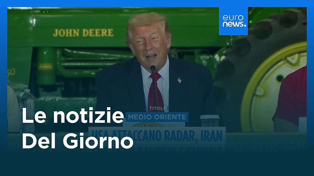 Le notizie del giorno | 07 giugno 2026 - Pomeridiane