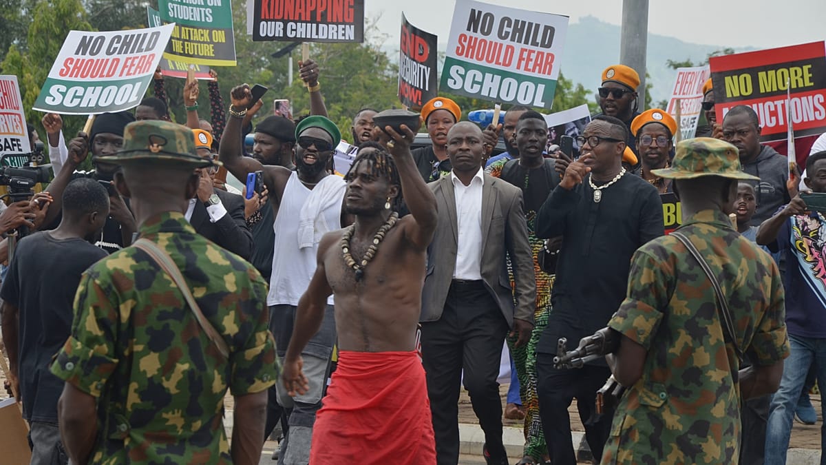 Nigerian army frees 360 abducted people in Borno, including children Nigerian army frees 360 abducted people in Borno, including children