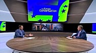 Christophe Hansen, comisario europeo de Agricultura y Alimentación, durante una entrevista con Euronews en la Comisión Europea el 9 de junio de 2026.