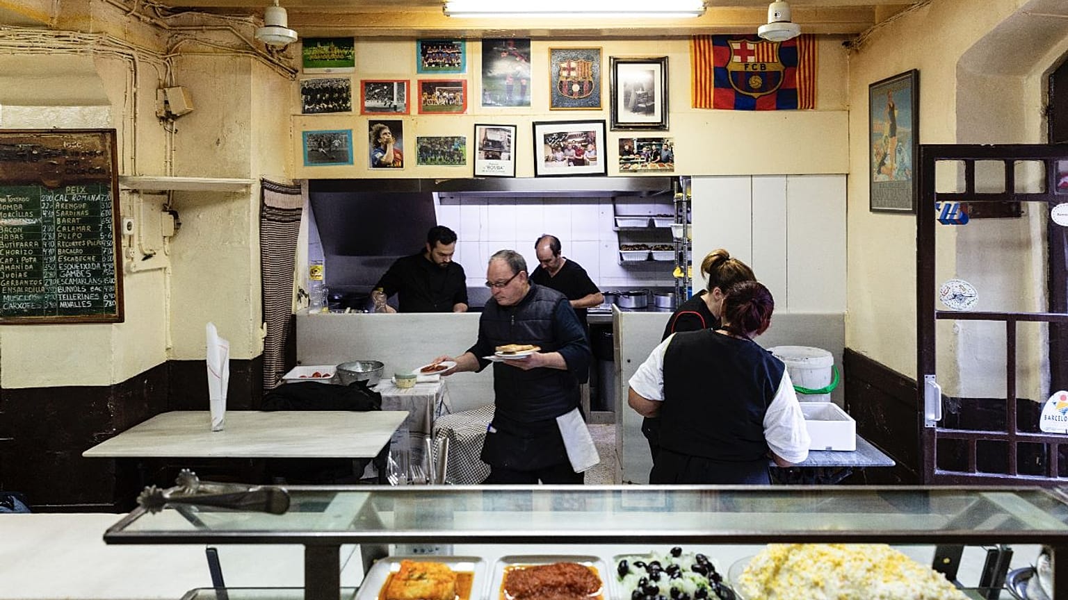 Das Magazin Time Out zählt Barcelona zu den besten Food-Städten der Welt (im Bild: La Cova Fumada).