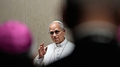 Pope Leo XIV meets with Spain's bishops at the Spanish Episcopal Conference in Madrid, 8 June, 2026