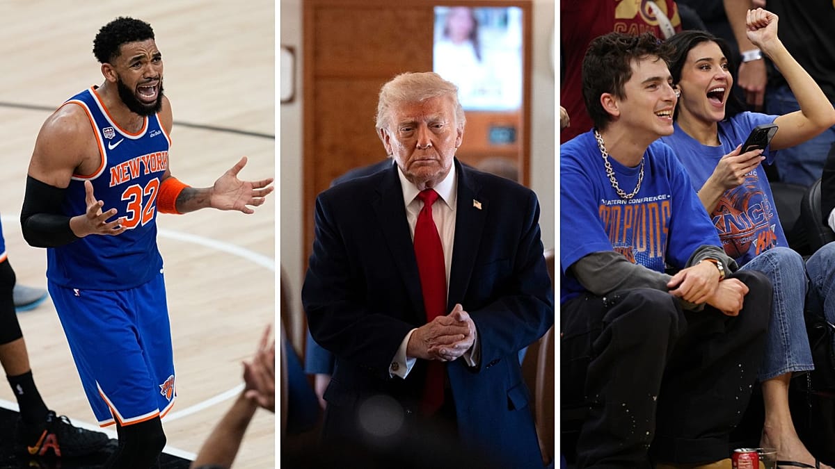 NBA-Finals zurück im Madison Square Garden: Trump mischt sic