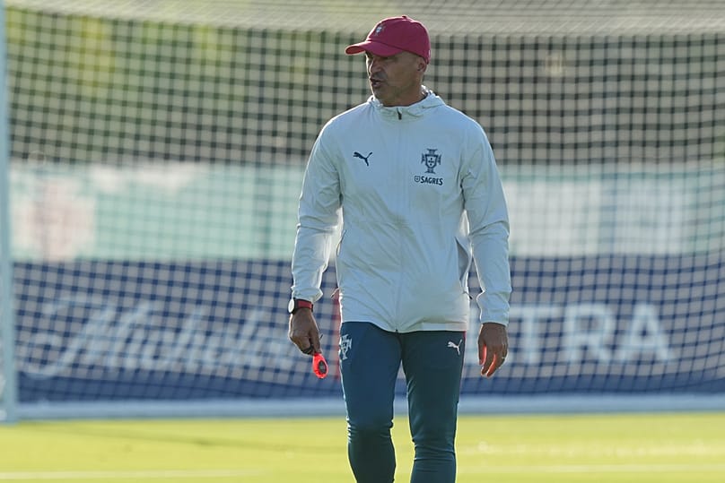 Roberto Martínez orienta treino em Palm Beach, Flórida, junho 2026