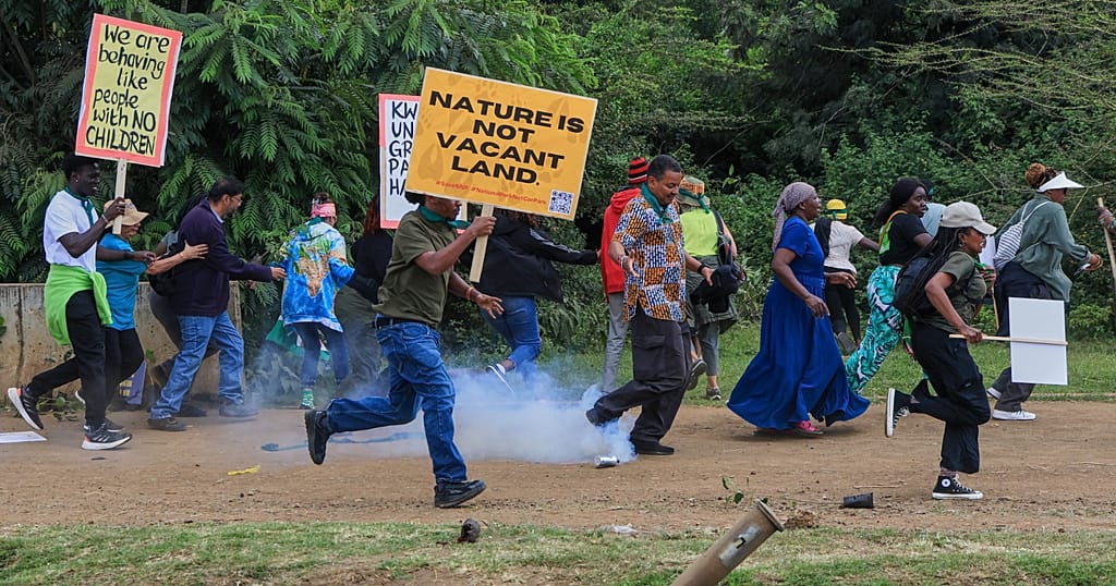 Kenya: demonstration to preserve Nairobi National Park