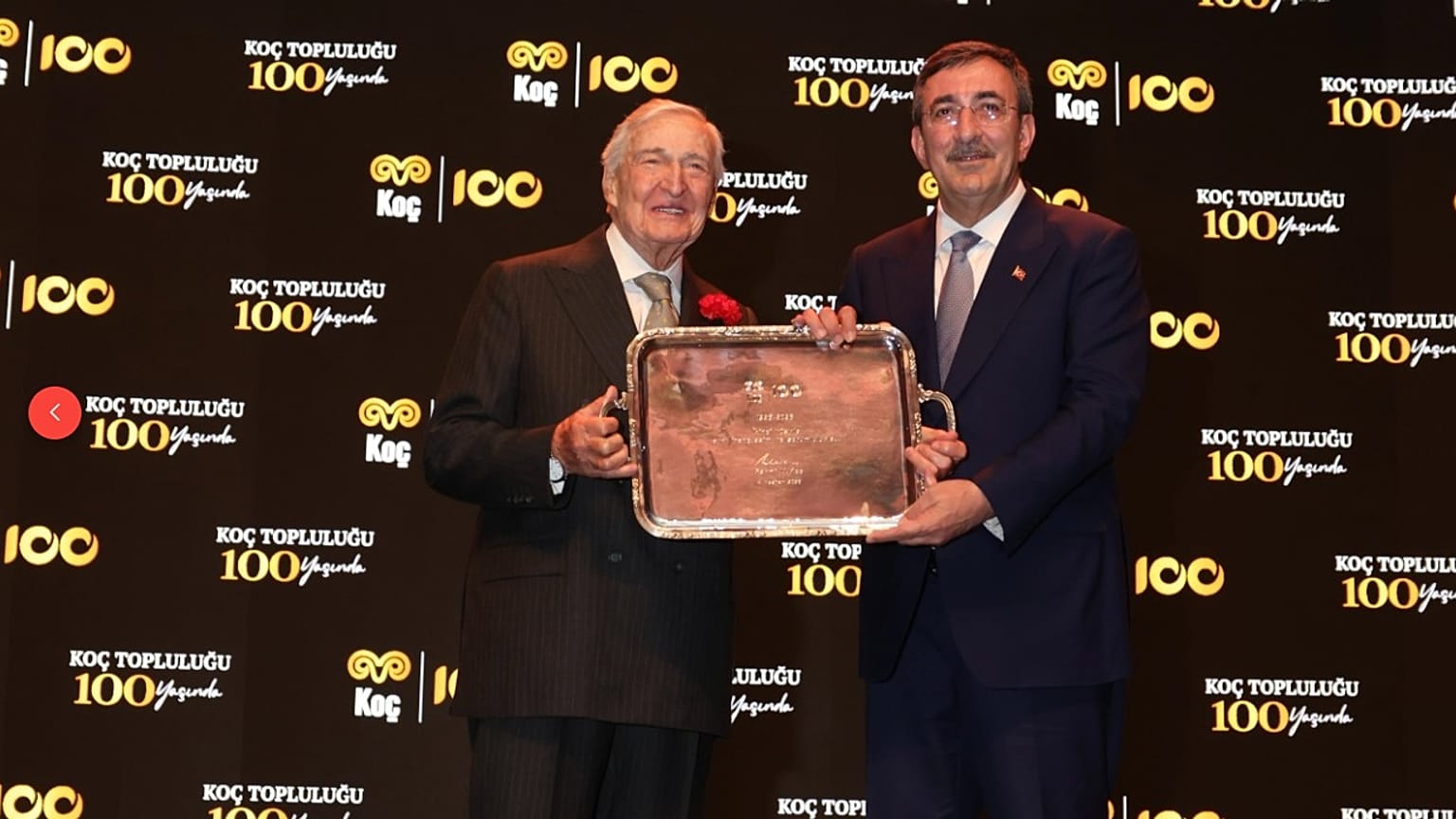 Koç Holding'in Ankara Ticaret Odası (ATO) Congresium’daki 100. yıl kutlamalarından.