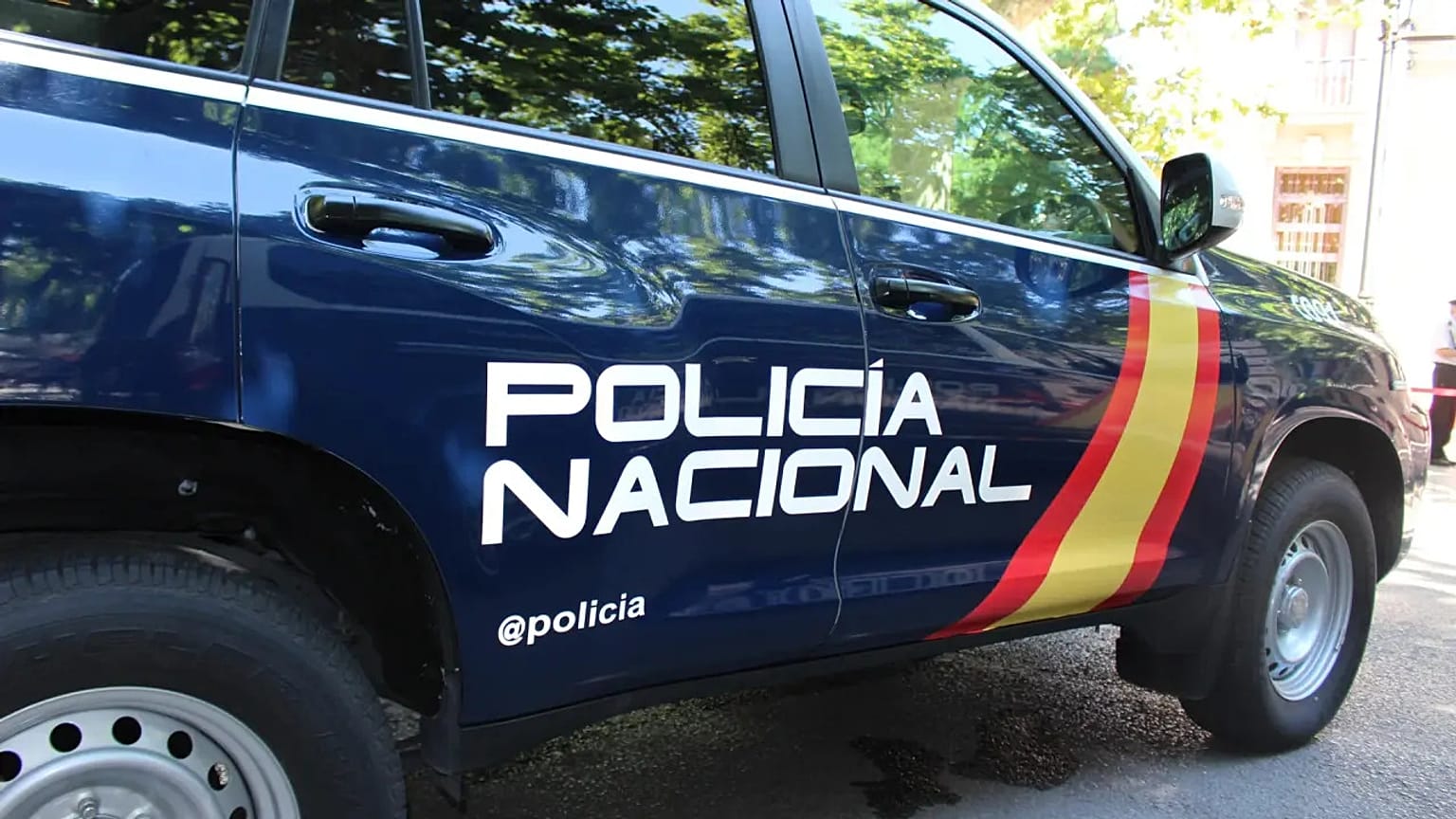 Imagen de archivo foto de un coche de la Policía Nacional 
