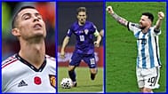 Cristiano Ronaldo (balra), Luka Modric és Lionel Messi (jobbra) a negyvenen túl, illetve ahhoz közelítve is a vb legnagyobb sztárjai lehetnek     