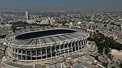 Φωτογραφία αρχείου - Το Στάδιο Αζτέκα στην Πόλη του Μεξικού, 100 ημέρες πριν από την τελετή έναρξης του Μουντιάλ 2026, Τρίτη 3 Μαρτίου 2026.
