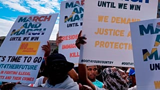 Ramaphosa warning to vigilantes fails to quell South Africa's anti-migrant protests