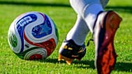The official ball of the 2026 FIFA World Cup is played during the first half of an international friendly soccer match between South Korea and El Salvador, Wednesday, June 3, 