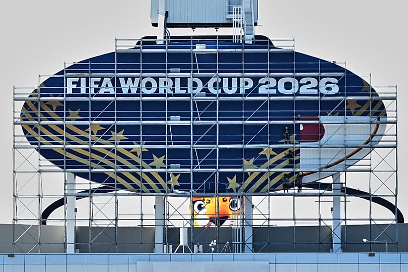 Баннер чемпионата мира по футболу FIFA 2026, 8 июня 2026 года