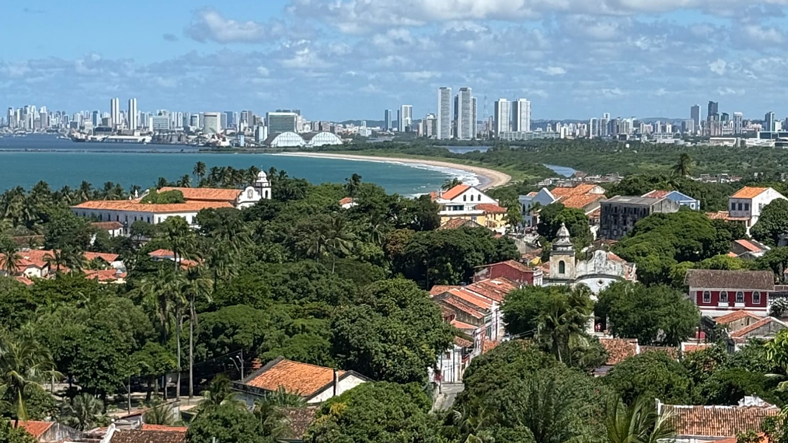 View of Recife from Olinda