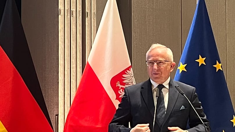 Jan Tombiński, polnischer Botschafter in Deutschland. 