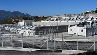 Κέντρο Υποδοχής Μεταναστών στην Σάμο - Φωτογραφία Αρχείου 