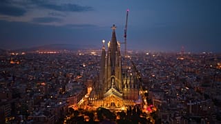 A view of the Basilica of the Sagrada Familia in Barcelona, Spain, Saturday, May 30, 2026, 