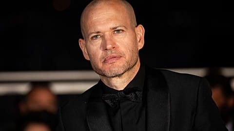 Nadav Lapid, winner of the Jury Prize for the film “Ahed's Knee”, at the awards ceremony of the 74th Cannes Film Festival, 17 July 2021